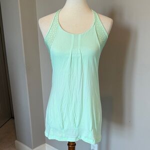 Lululemon Athletica Light Green Tank Top